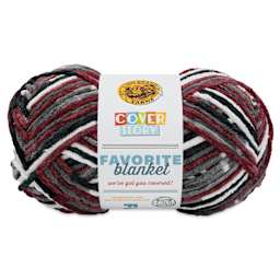 Lion Brand Cover Story Favorite Blanket Yarn - Potion, 10.5 oz