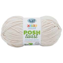 Lion Brand Cover Story Posh Twist Yarn - Vanilla Bean, 232 yds