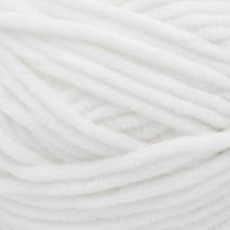 Lion Brand Cover Story Posh Twist Yarn - Whipped Cream, 232 yds close up to show texture