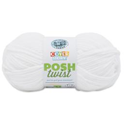 Lion Brand Cover Story Posh Twist Yarn - Whipped Cream, 232 yds
