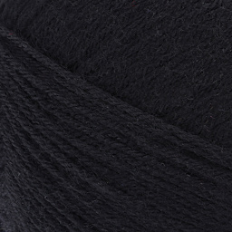 Lion Brand Pound of Love Yarn - Black, 16 oz close up to show texture