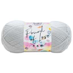 Lion Brand Pound of Love Yarn - Elephant Grey, 16 oz
