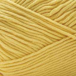 Premier Yarn Cotton Fair Worsted Yarn - Lemon Drops, 207 yds close up to show texture