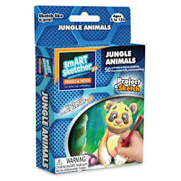 Flycatcher smART Sketcher 2.0 Creativity Pack - Front of package of Jungle Animals pack