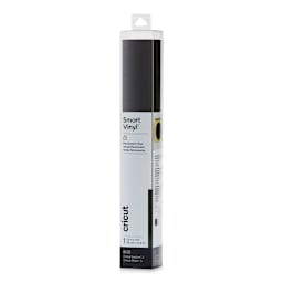 Cricut Permanent Smart Vinyl - Black, Shimmer, 13" x 3 ft, Roll (In packaging)