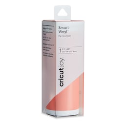 Cricut Joy Permanent Smart Vinyl - Coral, 5-1/2" x 48", Roll (In packaging)