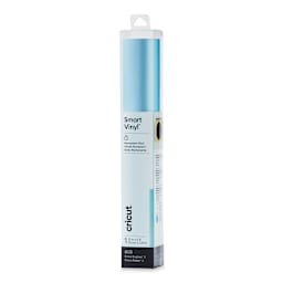 Cricut Permanent Smart Vinyl - Light Blue, Shimmer, 13" x 3 ft, Roll (In packaging)