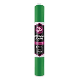 PA Vinyl Removable Vinyl - Matte Green, 12" W x 48" L
