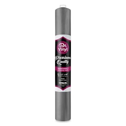 PA Vinyl Removable Vinyl - Metallic Silver, 12" W x 48" L
