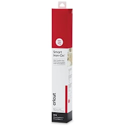Cricut Smart Iron-On Heat Transfer Vinyl - Red, 13" x 3 ft, Roll (In packaging)