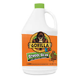 Gorilla Kids School Glue - Front of Gallon jug shown