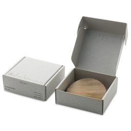 Kakimori Sakura Wood Pen Rest - Japanese Cherry, inside of the packaging