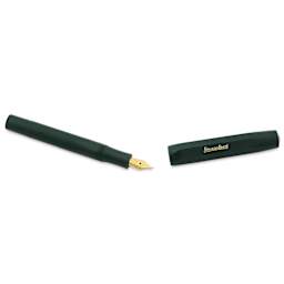 Kaweco Classic Sport Fountain Pen - Green, Extra-Fine, cap removed