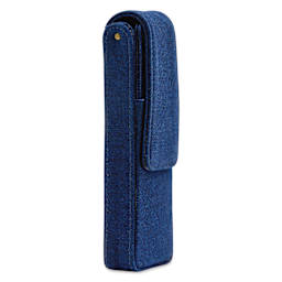 Girologio 2 Denim Pen Case - Cotton Denim, side