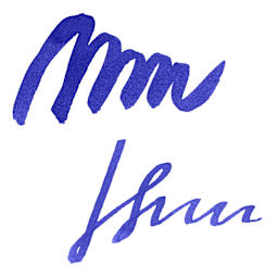 Pelikan Edelstein Fountain Pen Ink - Sapphire, swatch
