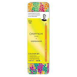 Caran d'Ache Germanier Creative Color Pencils - Limited Edition, Set of 13, packaging label