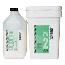 Jesmonite AC100 Eco-Resin - Acrylic Liquid, Extra-Large, 4 kg Bottle with base (sold separately)
