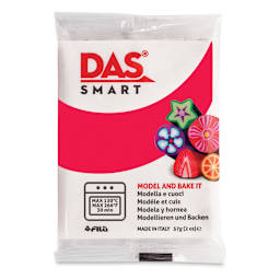 DAS Smart Polymer Clay - Carmine Red, 2 oz