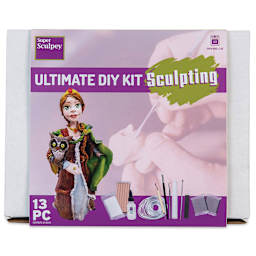 Sculpey Sculpting Ultimate DIY Kit front of packaging