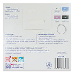 Staedtler Fimo Made By You Necklace Kit - back of packaging