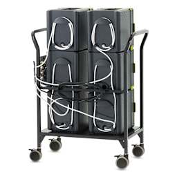 Copernicus Tech Tub2 Modular Charging & Storage Cart - 32-Device Cart, back of cart