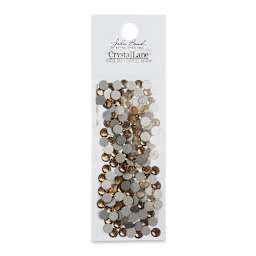 John Bead Crystal Lane Flat Back Rhinestones - Light Colorado Topaz, 4.7 mm, Package of 144 (In packaging)