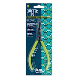 Beadsmith Micro-Fine Chain Nose Pliers, front of the packaging
