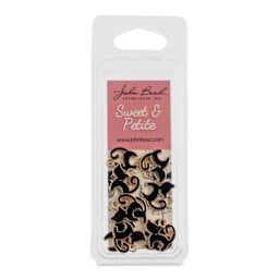 John Bead Sweet & Petite Charm - Kitty Cat, Black, Pkg of 10 - front of packaging