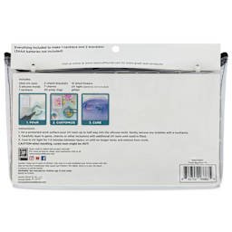 Jewelry Made By Me Resin Craft Pouch Bag Resin Kit - back of packaging