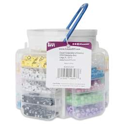 Cousin DIY Kids Bead Mega Tub - Pkg of 3000 - back