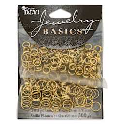 Cousin Jewelry Basics Split Rings - Pkg of 300 front of packaging