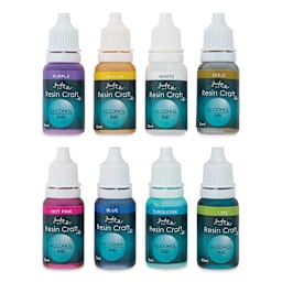 Jewelry Made By Me Alcohol Inks - Set of 8, Assorted, 10 ml Bottles
