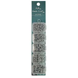 Jewelry Made By Me Essential Jump Rings Set - Pkg of 700, Silver front of packaging