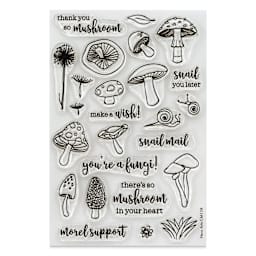 Hero Arts You're A Fungi Clear Stamp Set - Set of 25