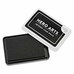 Hero Arts Intens-ified Black Ink Pad with lid removed