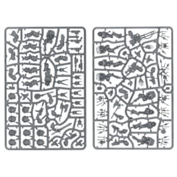Warhammer 40K Chaos Space Marines Chaos Terminator Squad, intact sprues