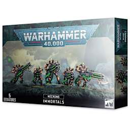 Warhammer 40K Necron Immortals Deathmarks, packaging