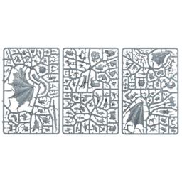 Warhammer Age of Sigmar Slaves to Darkness Daemon Prince, sprues
