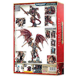 Warhammer Age of Sigmar Slaves to Darkness Daemon Prince, back of packaging