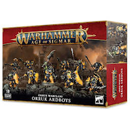 Warhammer Age of Sigmar Orruk Warclans Orruk Ardboyz, packaging