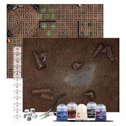 Warhammer 40k Introductory Set - paints and maps