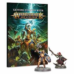 Warhammer Getting Started With Age of Sigmar Set (figures arrive unpainted)