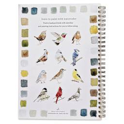 Emily Lex Studio Birds Watercolor Workbook, inside cover