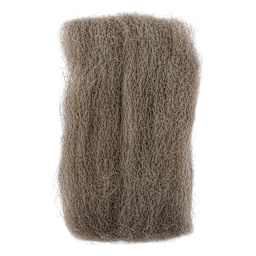 Wistyria Editions 100% Wool Roving - Medium Grey, 14"