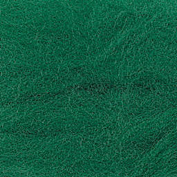 Wistyria Editions 100% Wool Roving - Moss, 14" - close-up