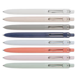 Uni-Ball Zento Gel Pens - Set of 8, Harmony, 0.7 mm