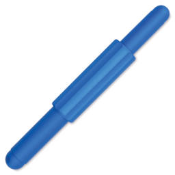 Monteverde Axis Fountain Pen - Matte Blue, Fine Nib, capped