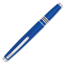 Monteverde Dakota Fountain Pen - Air Force Blue, Fine Nib, capped