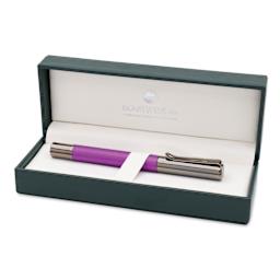 Monteverde Ritma Fountain Pen - Purple, Broad Nib, in packaging
