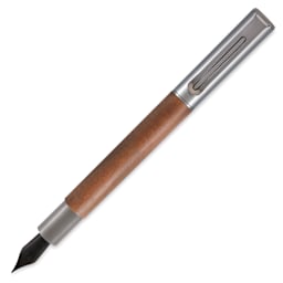 Monteverde Ritma Fountain Pen - Walnut, Extra Fine Nib (image may show a different size nib)